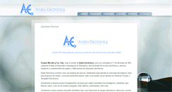 Desktop Screenshot of andeselec.com